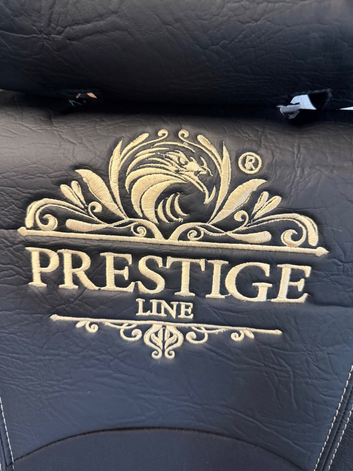 Pokrowce na fotele PRESTIGE-LINE SCANIA seria R od 2013-2025, seria S od 2017-2025 (konfiguracja B) CZARNY OUTLET SABA