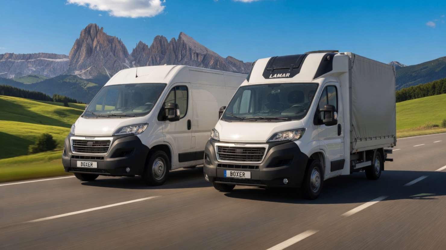 Pokrowce na siedzenia do Peugeot Boxer, Fiat Ducato, Citroën Jumper – wysokiej jakości pokrowce samochodowe dedykowane do aut dostawczych i busów. Oferujemy pokrowce szyte na miarę z ekoskóry, weluru, alcantary oraz materiałów wodoodpornych, które doskonale chronią oryginalną tapicerkę przed zabrudzeniami, plamami, kurzem, zużyciem mechanicznym i codzienną intensywną eksploatacją. Pokrowce do Peugeot Boxer II (2006-2026) oraz wszystkich liftingów na układy foteli 1+1, 1+2, 2+1, kanapę 3-osobową, wersje Crew