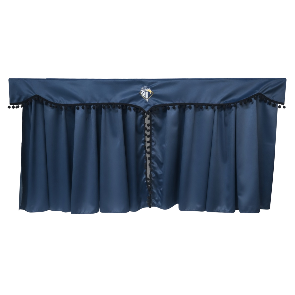 Zasłony do IVECO (okna przednie + sypialnia)  STANDARD IVECO KOMPLET granatowy OUTLET SABA
