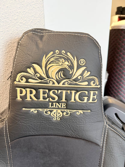 Pokrowce na fotele PRESTIGE-LINE SCANIA seria R od 2013-2025, seria S od 2017-2025 (konfiguracja B) CZARNY OUTLET SABA